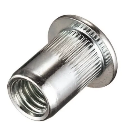 Гайка заклепка М12х23 стандартный бортик с насечкой